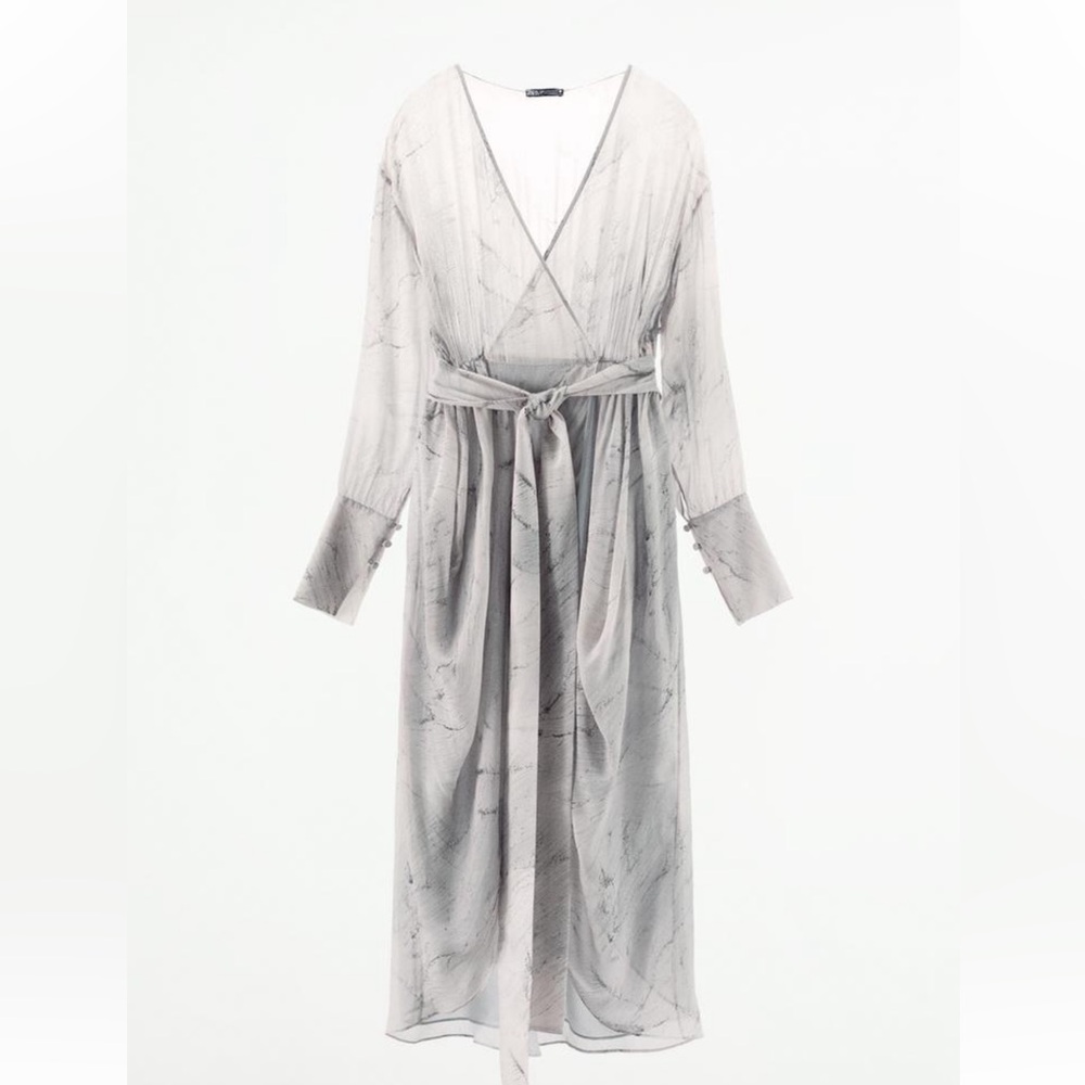 Zara NWT Printed Tunic Dress